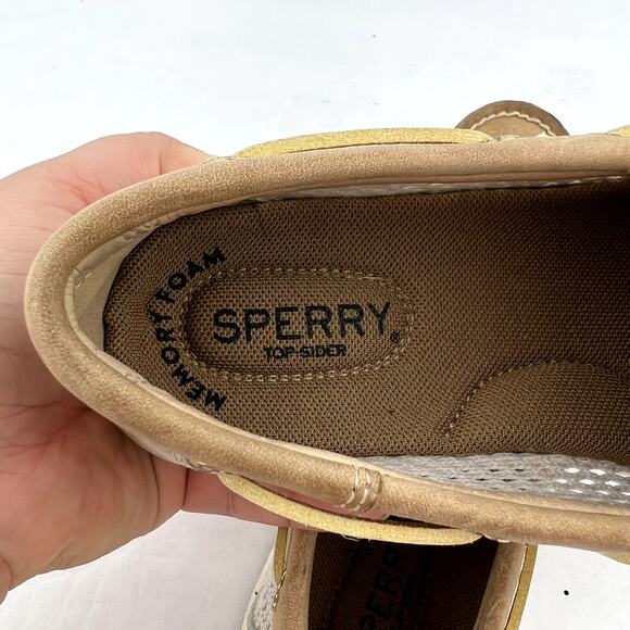 Sperry Angelfish Slip-On Boat Shoe Tan - Picture 7 of 8